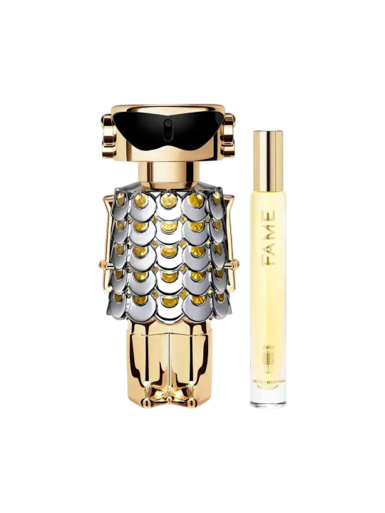 Cofanetto Paco Rabanne: Fame Eau De Parfum donna 80ml + Fame Eau De Parfum donna 10ml