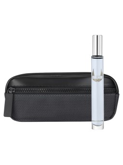 Set Paco Rabanne: Invictus Eau De Toilette uomo 10ml Miniatura + Custodia da viaggio Invictus Nero