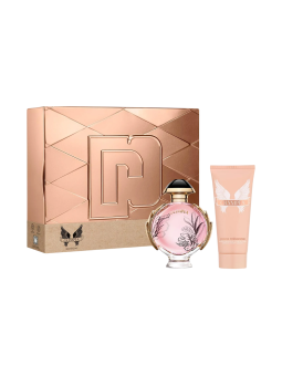 Cofanetto Paco Rabanne: Olympea Blossom Eau De Parfum donna 80ml + Olympea Blossom Lozione Corpo Idratante 100ml