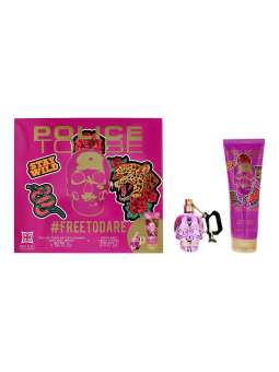 Set Police: To Be Free To Dare Lozione Corpo Idratante 100ml + To Be Free To Dare Eau De Parfum donna 40ml