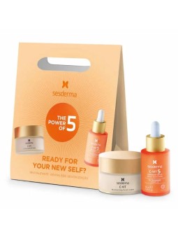 Set Sesderma: Crema viso antiossidante alla vitamina C 50ml + Siero viso antiossidante alla vitamina C 30ml