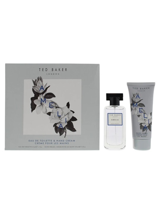 Set Ted Baker: Amelia Eau De Toilette donna 50ml + Amelia Crema Mani Idratante 100ml