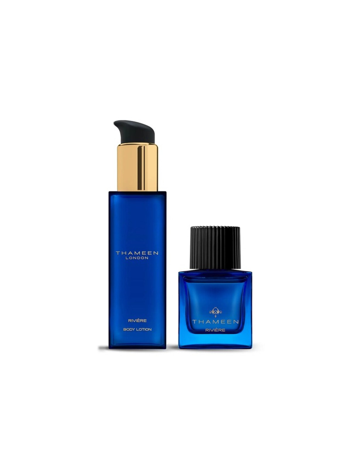 Set Thameen London: Riviere Extrait De Parfum Unisex 50ml + Riviere Body Lotion Body 100ml