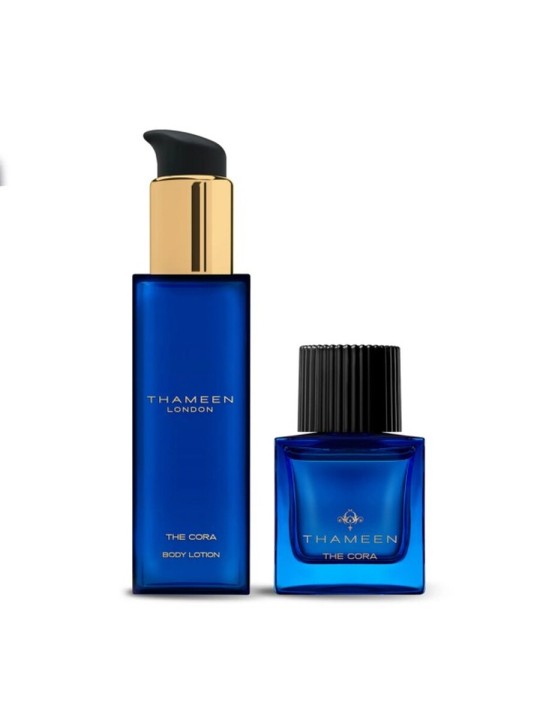 Set Thameen London: The Cora Extrait De Parfum Unisex 50ml + The Cora Body Lotion Body 100ml