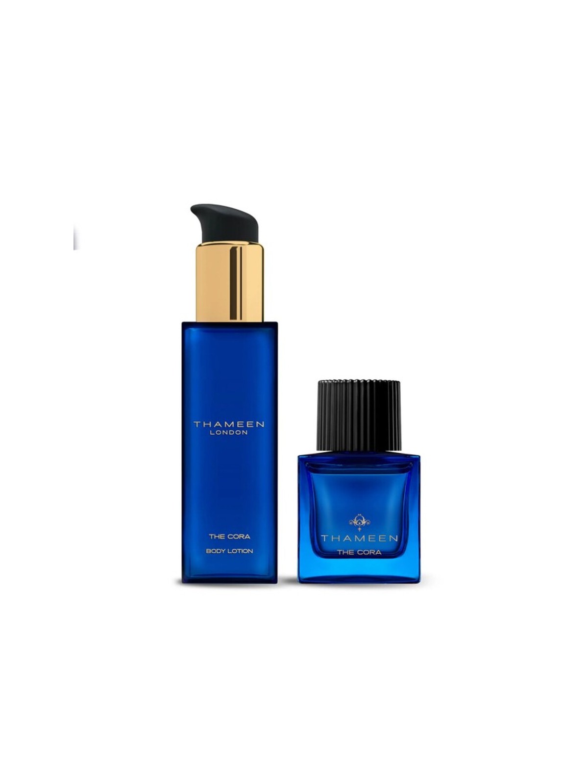 Set Thameen London: The Cora Extrait De Parfum Unisex 50ml + The Cora Body Lotion Body 100ml
