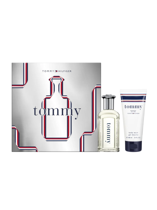 Set Tommy Hilfiger: Tommy Eau De Toilette uomo 50ml + Tommy Shower Gel Body 100ml