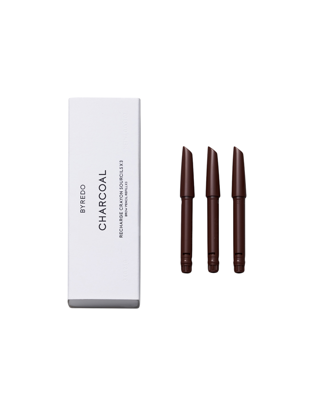 Set Trio Byredo Matita per sopracciglia All-In-One in crema 04 Carbone Ricarica 3 pezzi 025 g