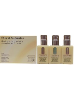 Set Trio Clinique Dramatically Different Face Care Gel Idratante Giorno e Notte Senza Parabeni per il Viso 3 pezzi 125ml