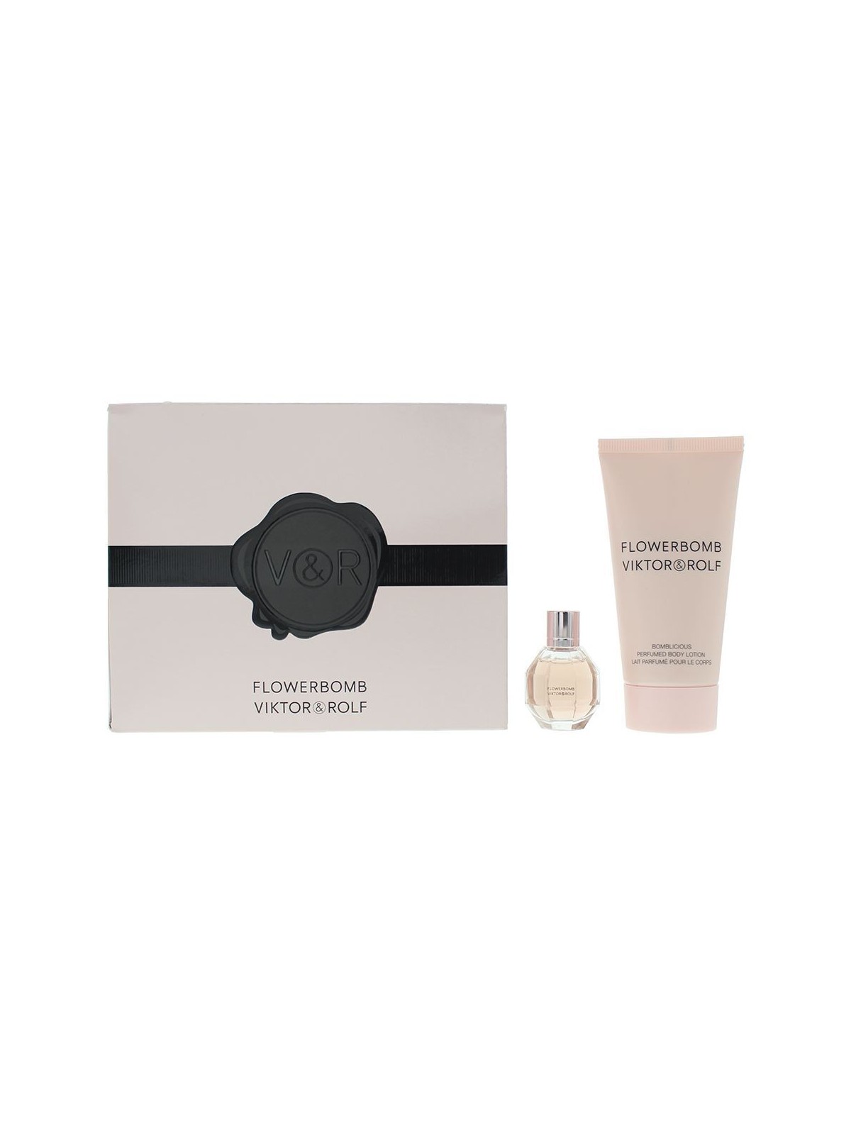 Set Viktor & Rolf: Flowerbomb Eau De Parfum donna 7ml + Flowerbomb Smooth Body Lotion Body 50ml