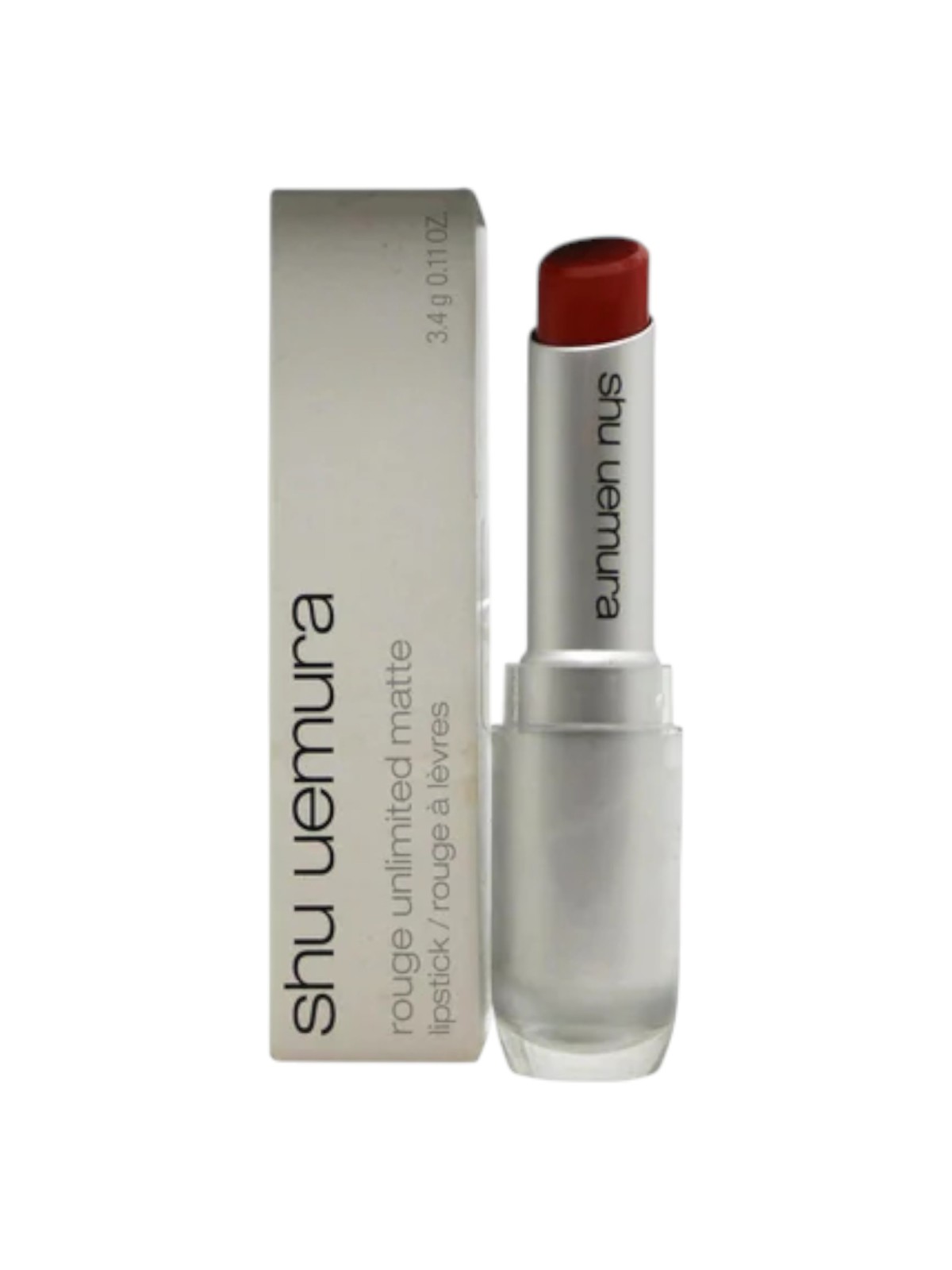Rossetto cremoso opaco Shu Uemura Rouge Unlimited 592 OR 592 34 g