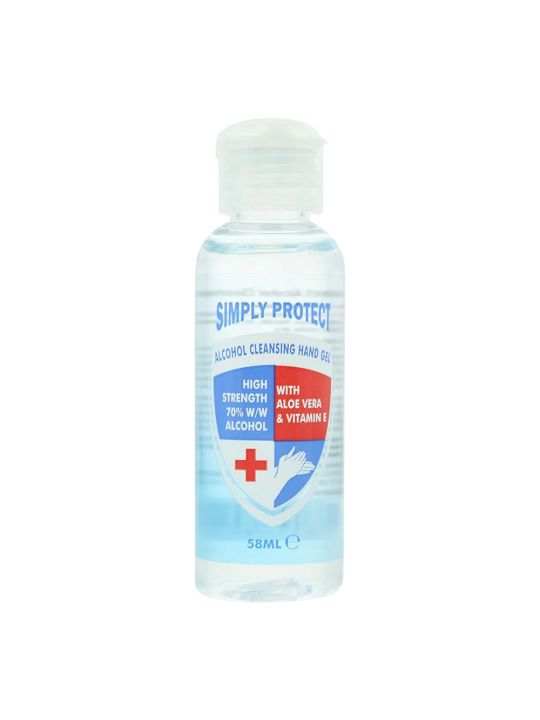Simply Protect Gel mani antibatterico a base di alcol 58ml
