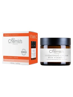 Crema schiarente per il viso Skin Chemists con vitamina C 50ml