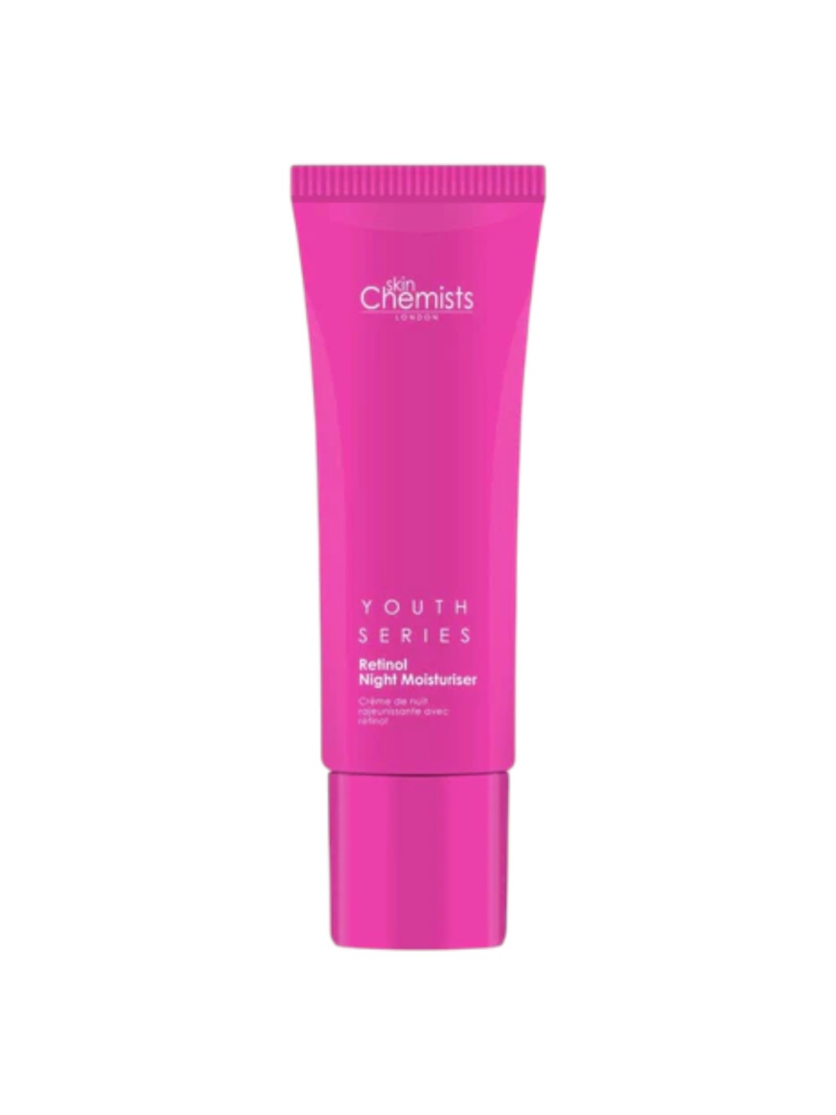 Maschera idratante per il corpo e il viso Skin Chemists Youth Series 50ml per il giorno.