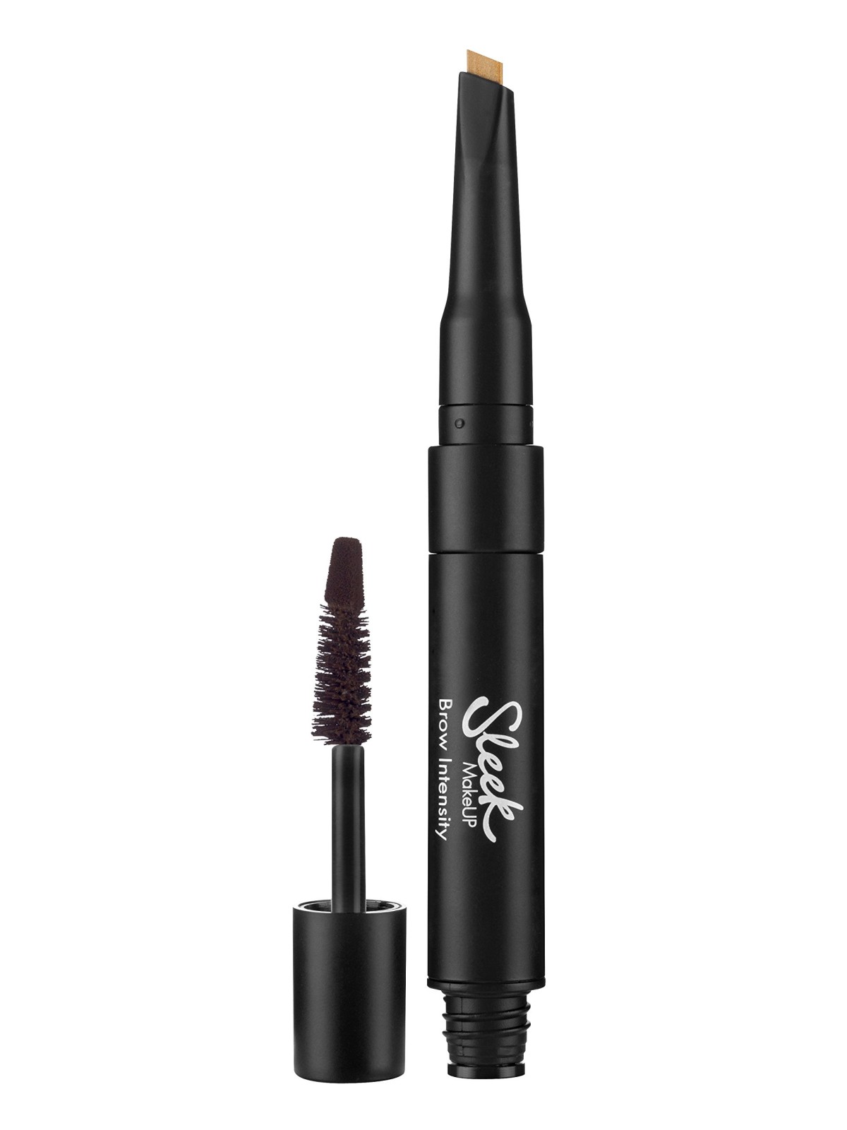 Sleek MakeUP Brow Intensity Mascara & Highlighter 2-In-1 Scuro + Oro 3ml