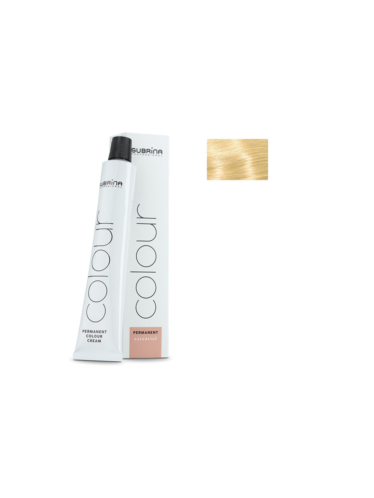 Tintura per capelli permanente Subrina Professional Essential Colour 10/03 Biondo cenere chiaro naturale 100ml