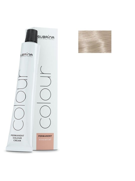Tintura per capelli permanente Subrina Professional Essential Colour 10/1 Biondo Chiaro Cenere 100ml