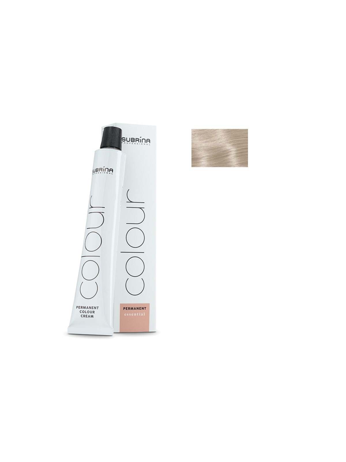 Tintura per capelli permanente Subrina Professional Essential Colour 10/1 Biondo Chiaro Cenere 100ml