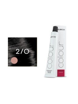 Tintura per capelli permanente Subrina Professional Essential Colour 2/0 Nero 100ml