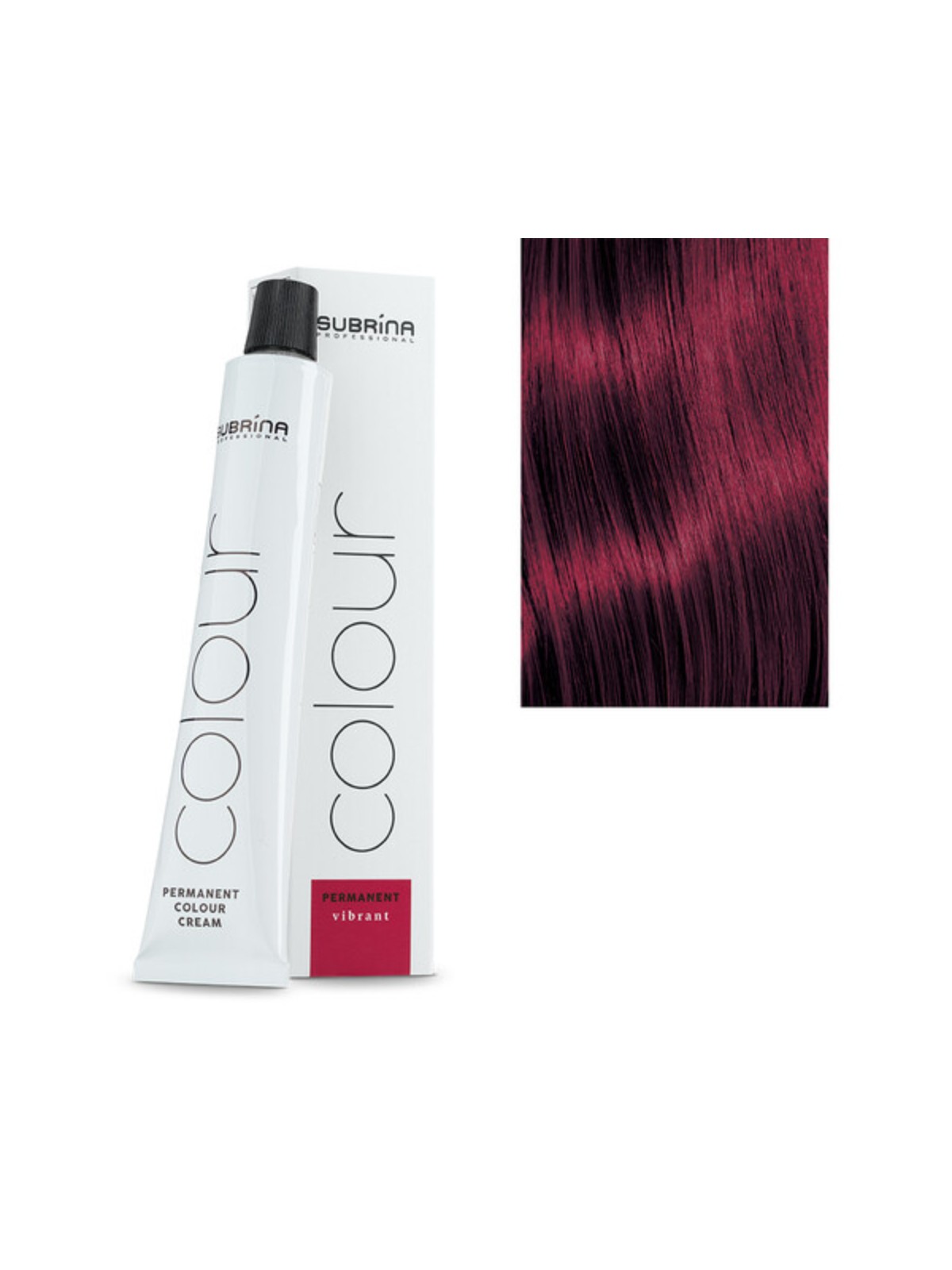 Tintura per capelli permanente Subrina Professional Essential Colour 4/65 100ml