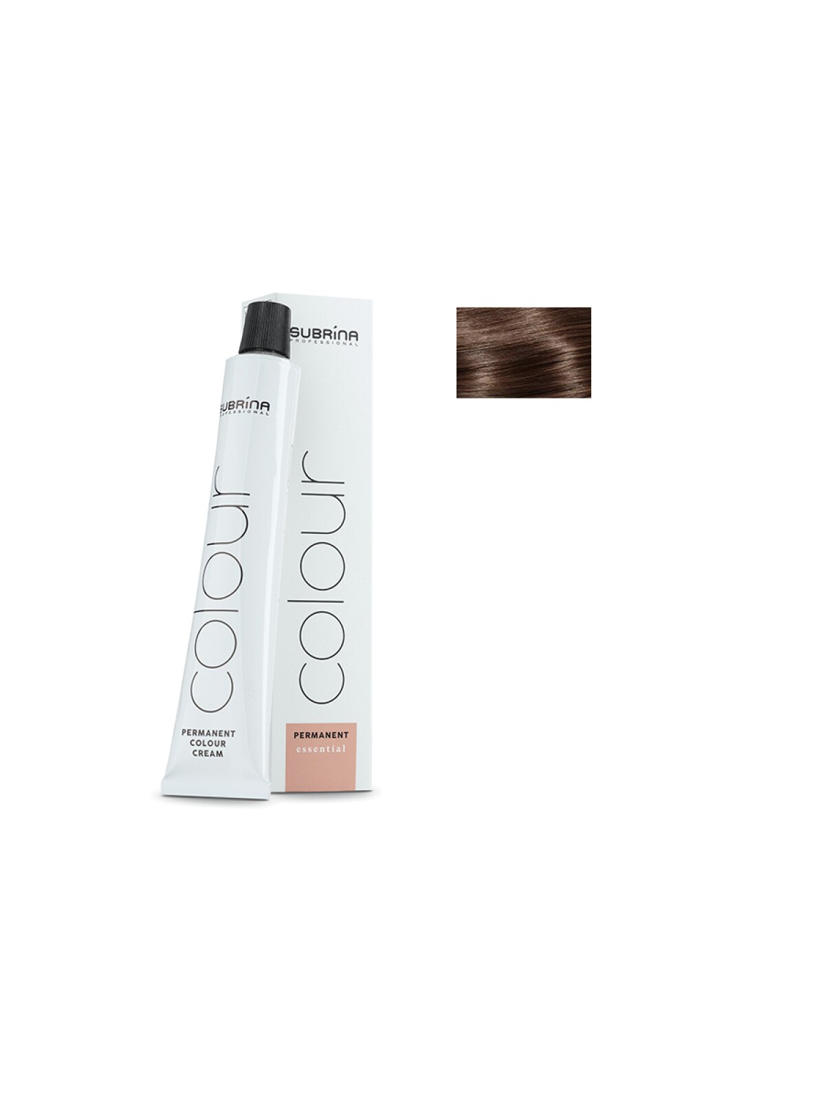 Tintura per capelli permanente Subrina Professional Essential Colour 5/0 Castano Chiaro 100ml