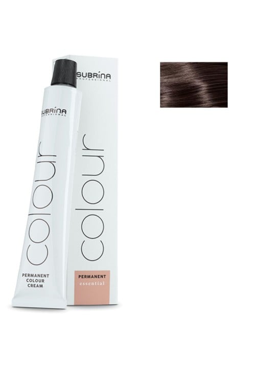 Tintura per capelli permanente Subrina Professional Essential Colour 5/1 Castano Chiaro Cenere 100ml