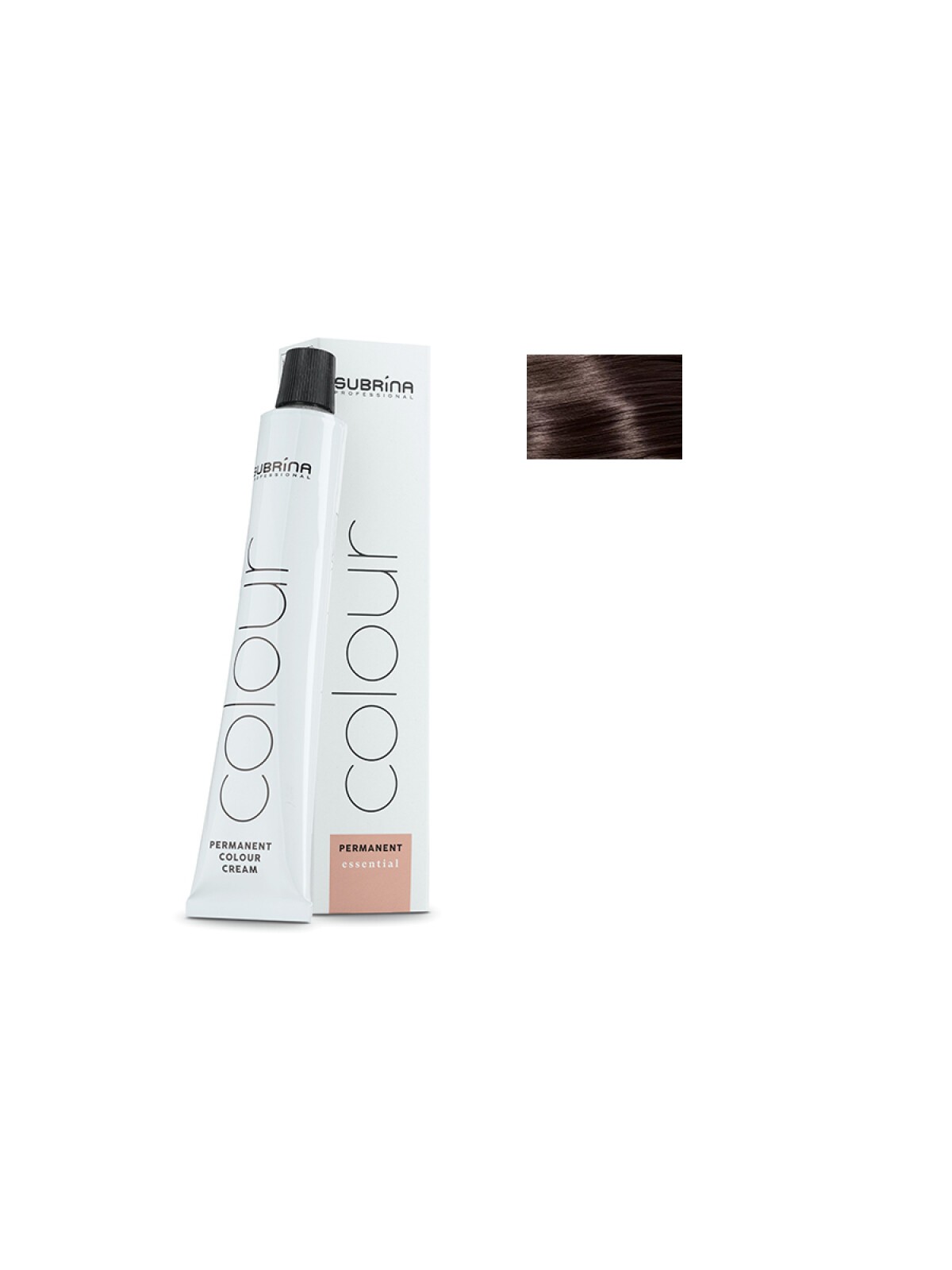 Tintura per capelli permanente Subrina Professional Essential Colour 5/1 Castano Chiaro Cenere 100ml