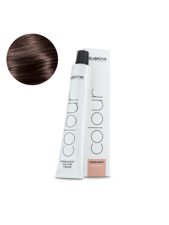 Tintura per capelli permanente Subrina Professional Essential Colour 5/71 Castano Chiaro Grigio Castano 100ml
