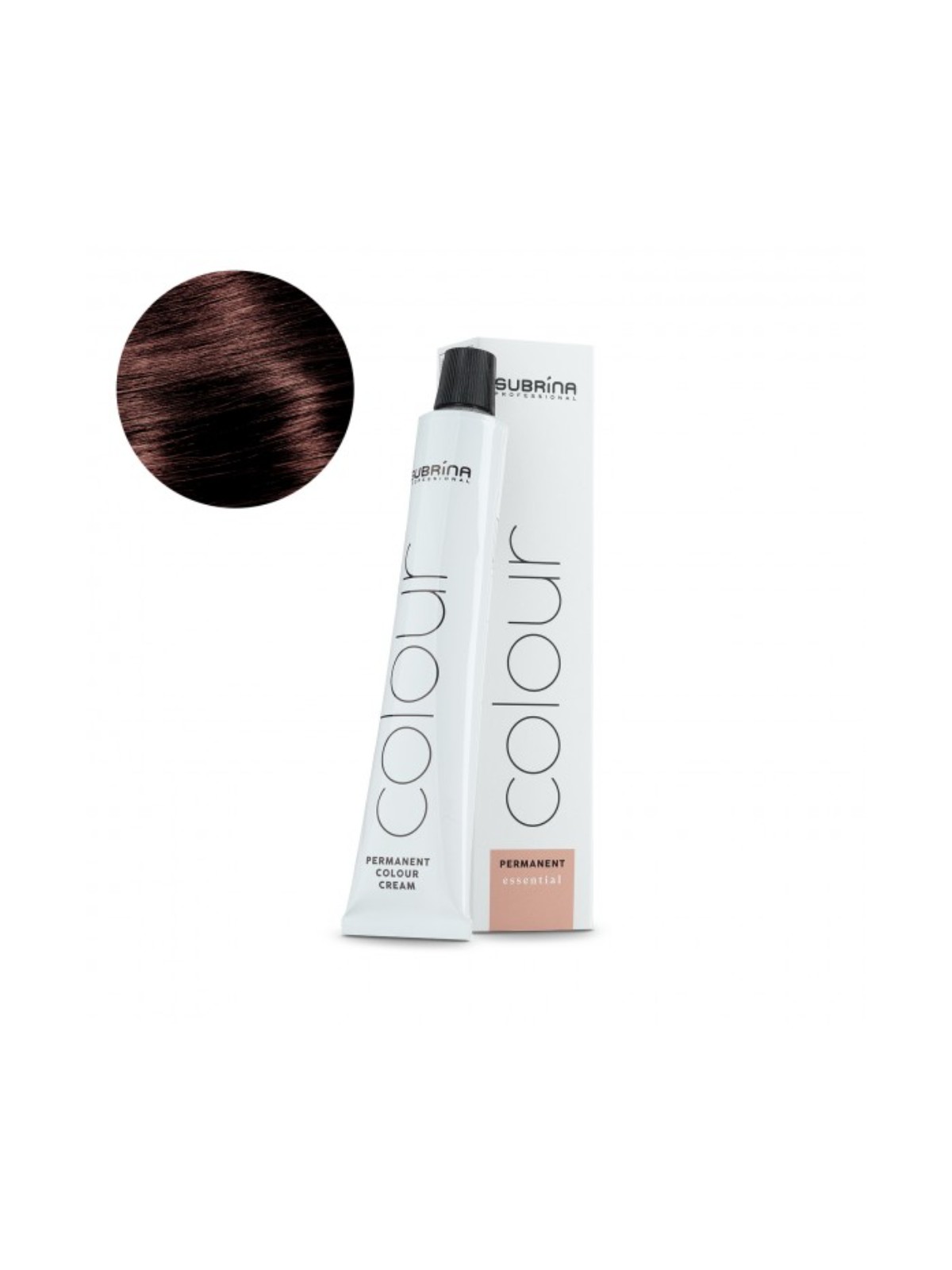 Tintura per capelli permanente Subrina Professional Essential Colour 5/76 100ml