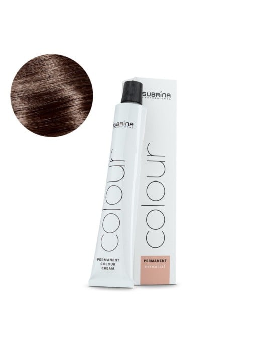 Tintura per capelli permanente Subrina Professional Essential Colour 5/77 Castano Chiaro Intensivo 100ml