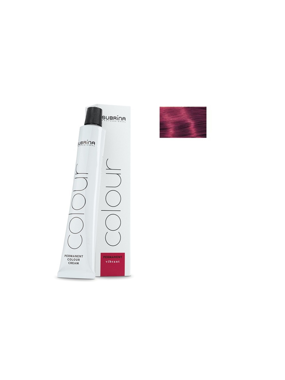 Tintura per capelli permanente Subrina Professional Vibrant Colour 6/65 Biondo Scuro Mogano 100ml