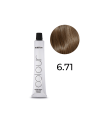 Tintura per capelli permanente Subrina Professional Essential Colour 6/71 Biondo castano cenere scuro 100ml