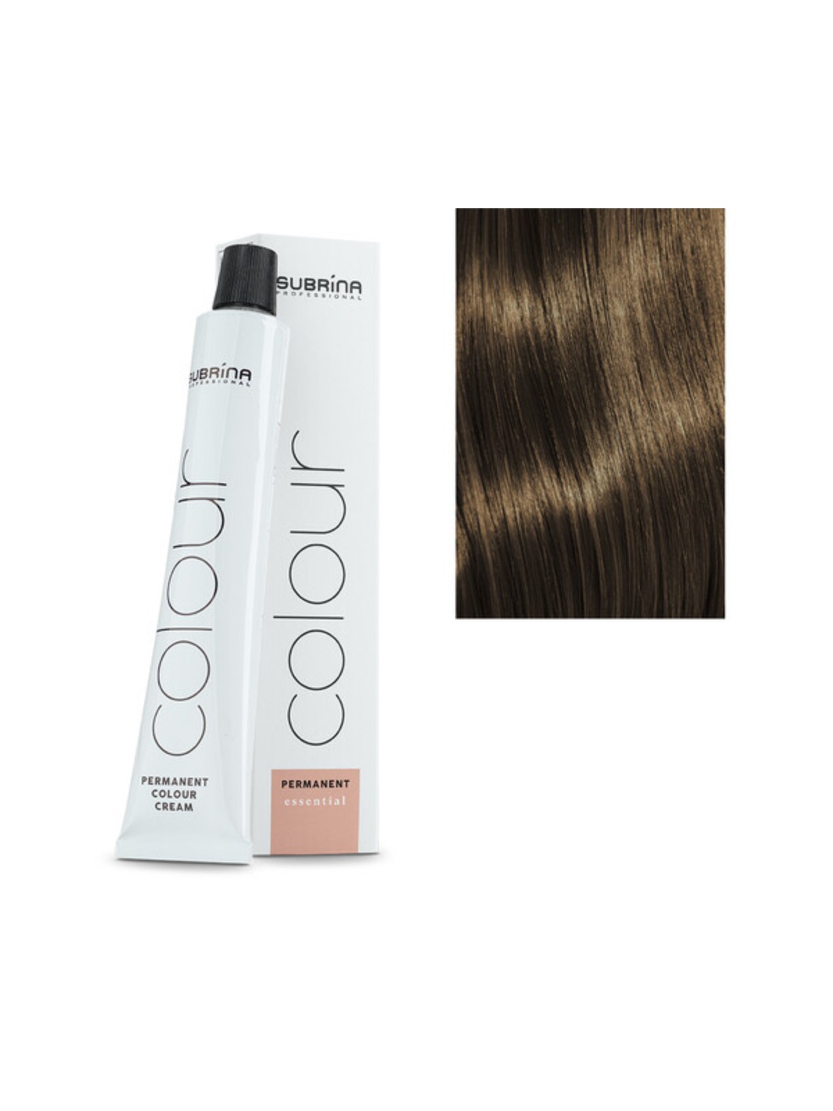 Tintura per capelli permanente Subrina Professional Essential Colour 6/8 Biondo Scuro Opaco 100ml