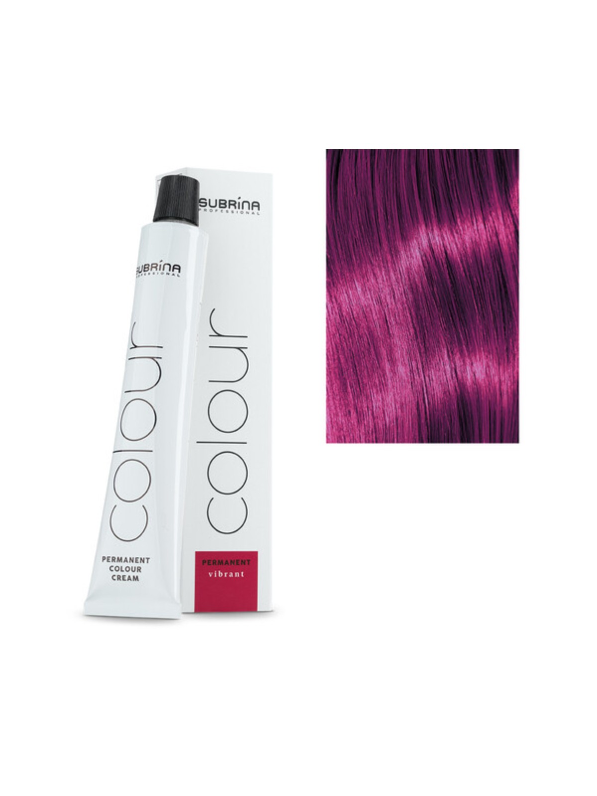 Tintura per capelli permanente Subrina Professional Essential Colour 7/6 100ml