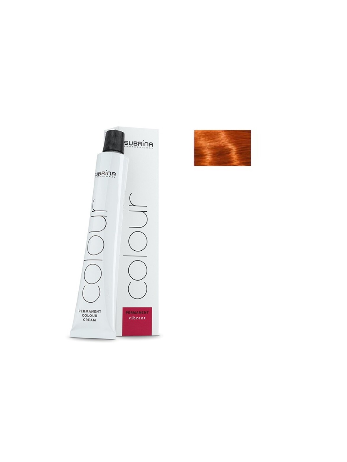 Tintura per capelli permanente Subrina Professional Essential Colour 8/34 Biondo Chiaro Cedro Dorato 100ml