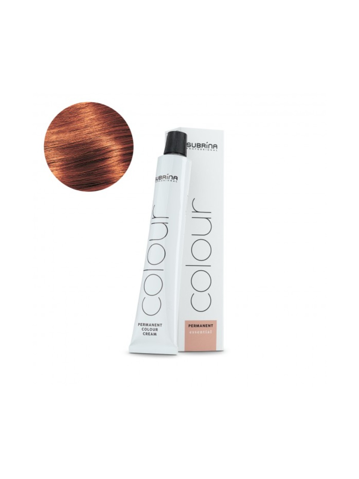 Tintura per capelli permanente Subrina Professional Essential Colour 8/75 100ml