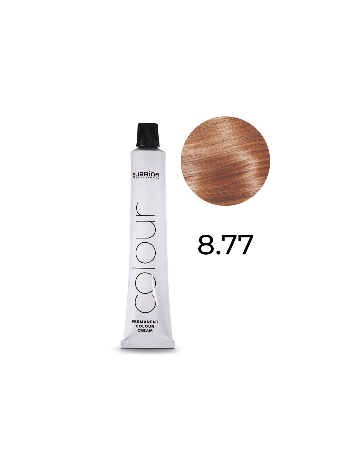 Tintura per capelli permanente Subrina Professional Essential Colour 8/77 100ml