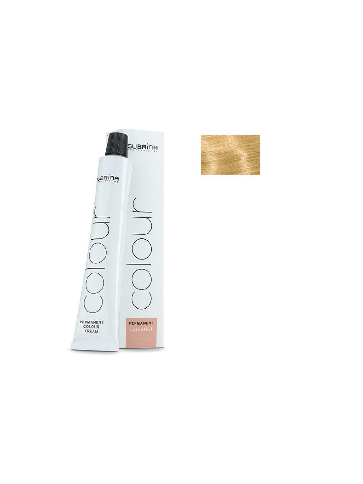 Tintura per capelli permanente Subrina Professional Essential Colour 9/03 Biondo Chiaro Cenere Naturale Chiaro 100ml
