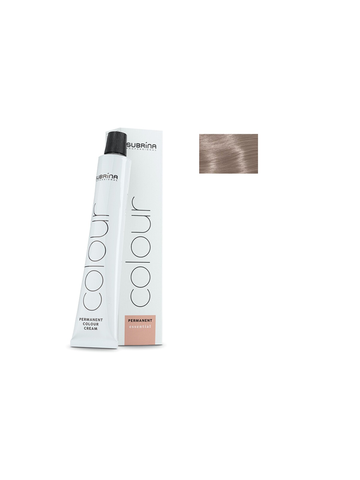 Tintura per capelli permanente Subrina Professional Essential Colour 9/1 Biondo cenere chiaro 100ml