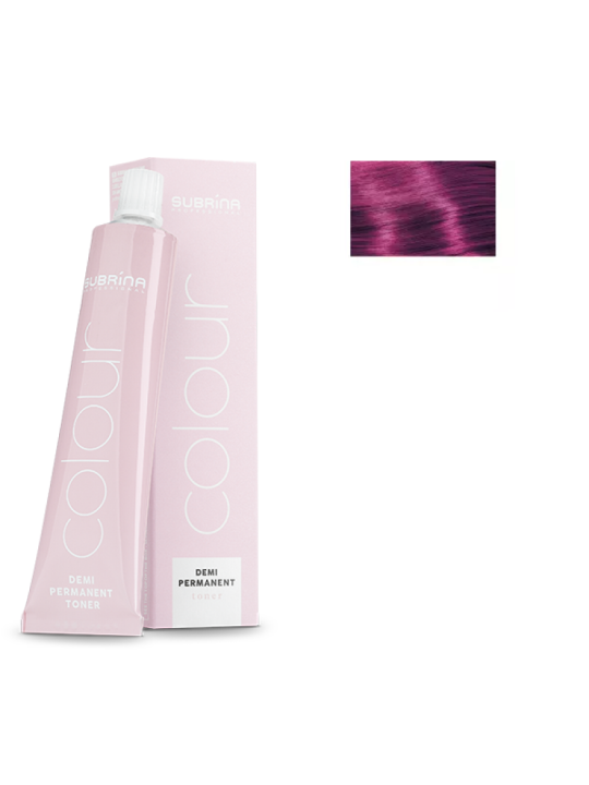 Tintura per capelli semipermanente Subrina Professional Senseo senza ammoniaca 7/6 60ml