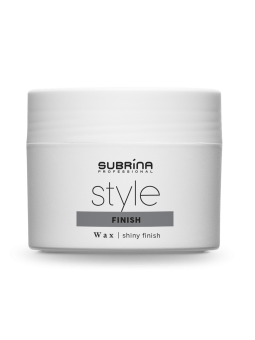 Subrina Professional Style Finish Cera per capelli finitura lucida tenuta flessibile 100ml