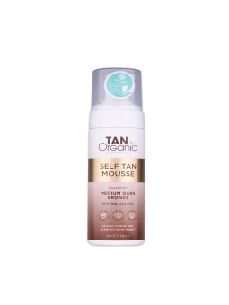 TanOrganic Mousse Autoabbronzante Nutriente per Viso e Collo 120ml