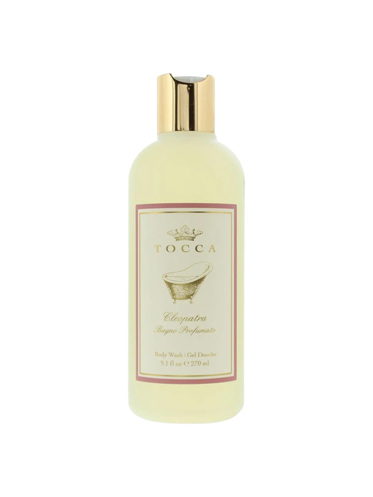 Bagnoschiuma idratante Tocca Cleopatra 270ml