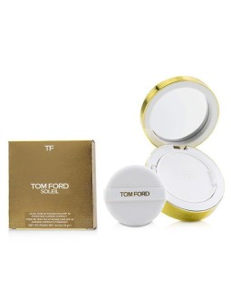 Fondotinta compatto Tom Ford Soleil Glow Tone Up 7.8 Warm Bronze SPF 40 ricarica da 12 g