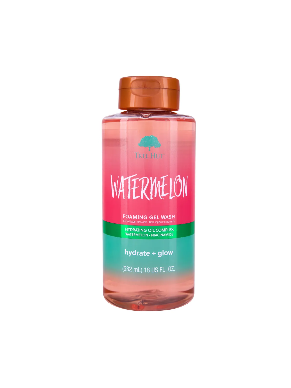 Bagnoschiuma idratante Tree Hut al profumo di anguria 532ml