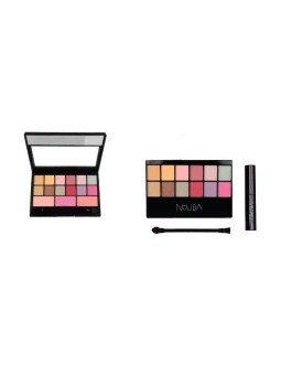 Trousse 237 Set Nouba: Nouba Palette Viso Multiuso 12 Tonalità 36 g + Nouba Volum Mascara