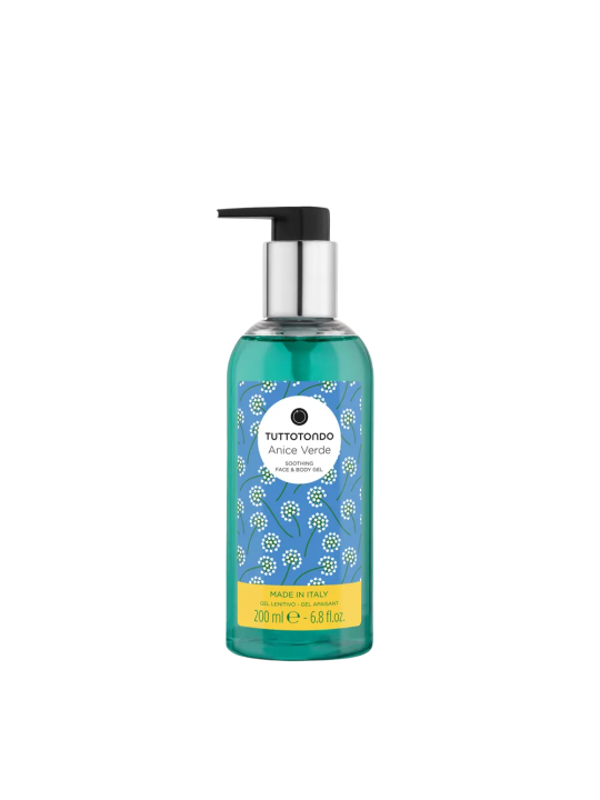 Tuttotondo Anice Verde Gel Doccia Lenitivo per Tutti i Tipi di Pelle 200ml