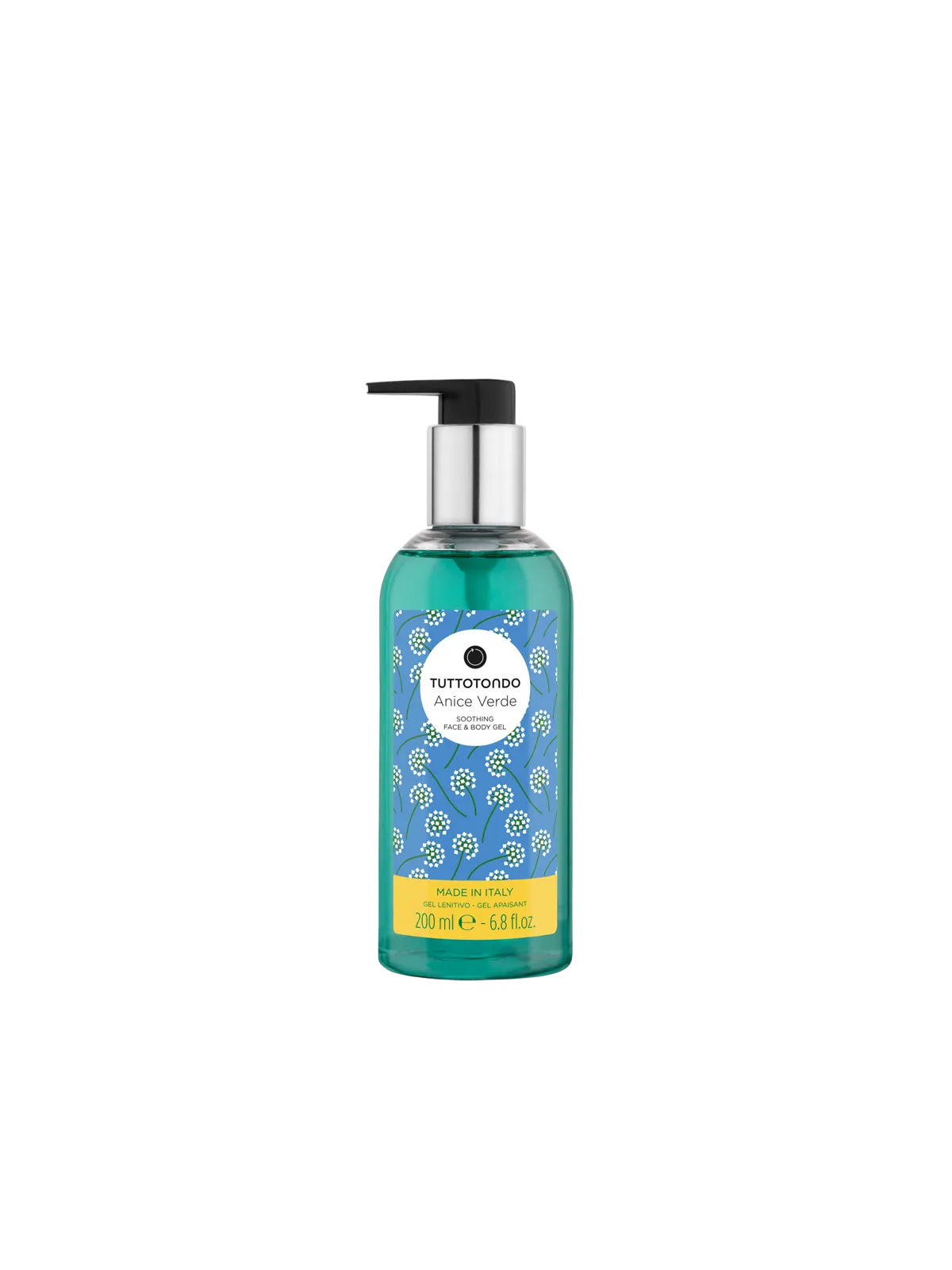 Tuttotondo Anice Verde Gel Doccia Lenitivo per Tutti i Tipi di Pelle 200ml