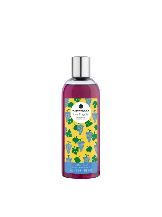 Tuttotondo Uva Fragola Gel Doccia Antiossidante Per Tutti I Tipi Di Pelle 300ml