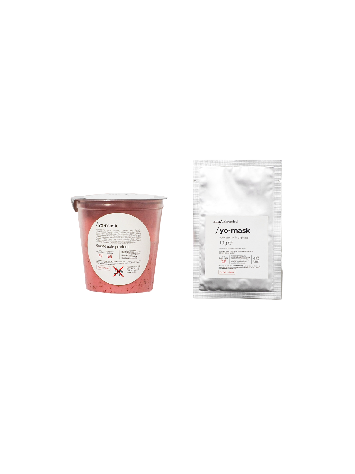 Maschera antietà in crema Yo-Mask senza marchio per viso e collo 10 g