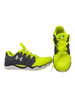 Scarpe sportive Under Armour Micro G Optimum Grigio/Neon uomo